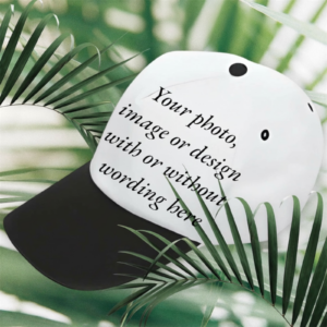 personalised-cap-photo-wording-design-black