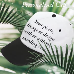 Alternative view of Personalised Caps - Adults