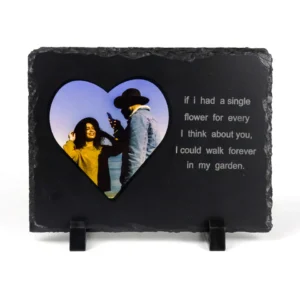 Alternative view of Memorial Slate Photo Frame