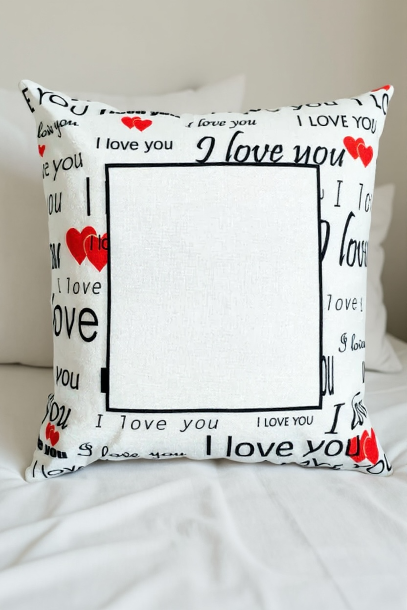 Personalised I Love You Cushion Cover - Image 5