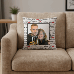 Personalised I Love You Cushion Cover