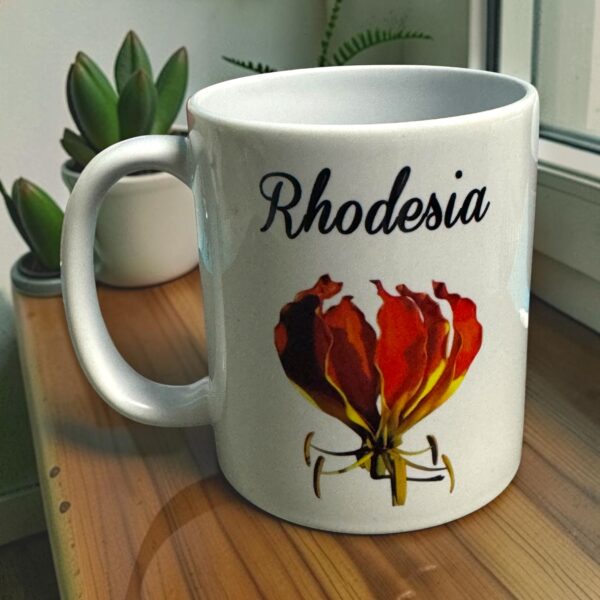 Rhodesia Mug with Flame Lily