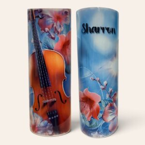 personalised-violin-design-slim-tumbler-main