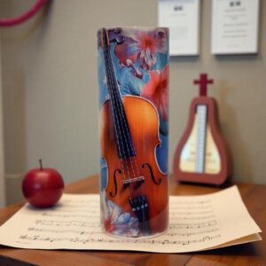 personalised-violin-design-slim-tumbler-lifestyle
