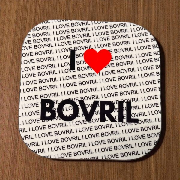 I Love Bovril Coaster