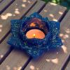 Lotus Tea Candle Holder - Resin