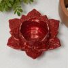Lotus Tea Candle Holder - Resin