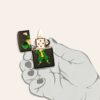 personalised-zippo-style-lighter-hand-lit