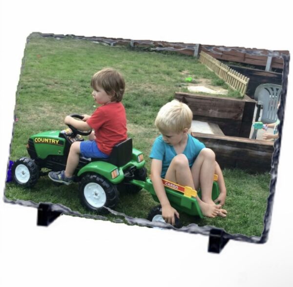 Personalised Rectangular Photo Slate