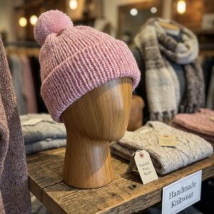 Alternative view of Dusty Rose Peak Beanie
