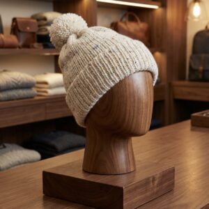 Alternative view of Harvest Speckle Beanie