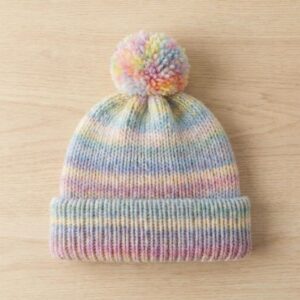 Alternative view of Cotton Candy Cloud Beanie