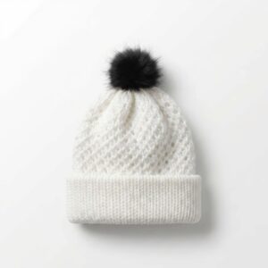 Alternative view of Honeycomb Beanie