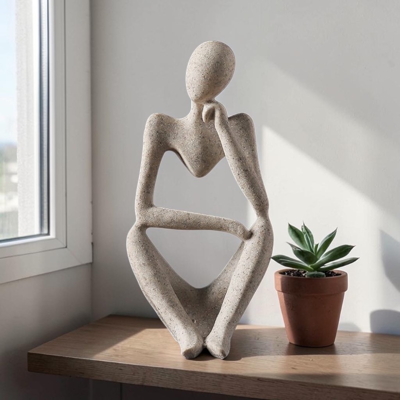 Nordic Thinker Statues - Cast - Image 7