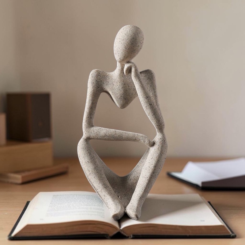 Nordic Thinker Statues - Cast - Image 5