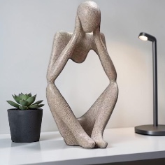 Nordic Thinker Statues - Cast - Image 3