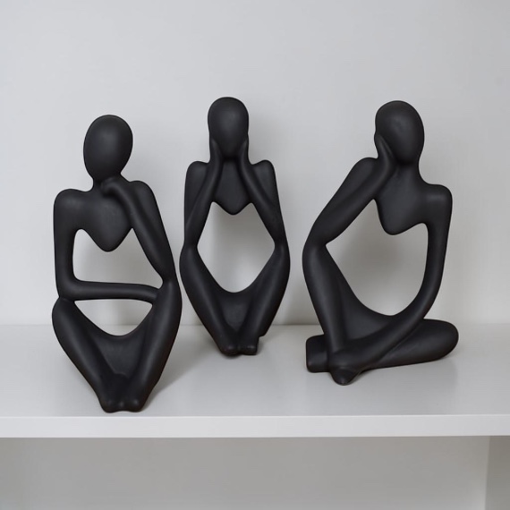 Nordic Thinker Statues - Cast - Image 12