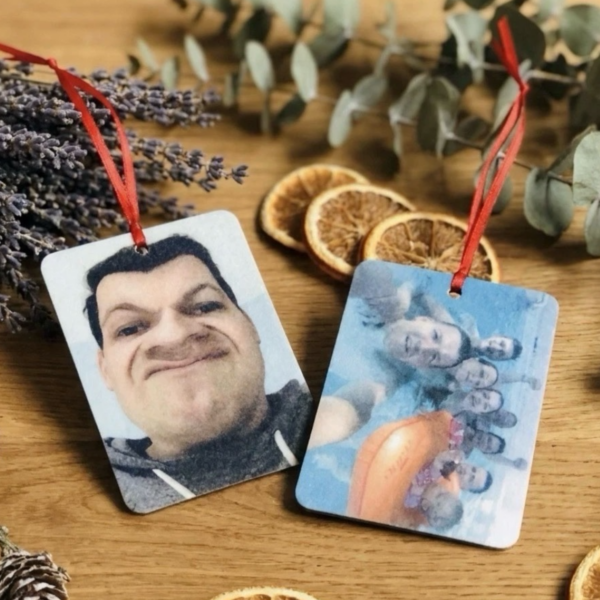 Personalised Car Air Freshener - Rectangle