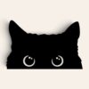 Peeping Cat Vinyl Decal
