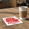 England Rose Ruby Vinyl Decal Sticker