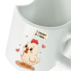 Chicken Pun Mug I Couldn't If I Fried Heart Handle