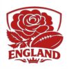 England Rose Vinyl Decal