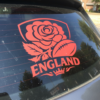 England Rose Vinyl Decal