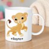 Personalised Polymer Mug Kitten Design
