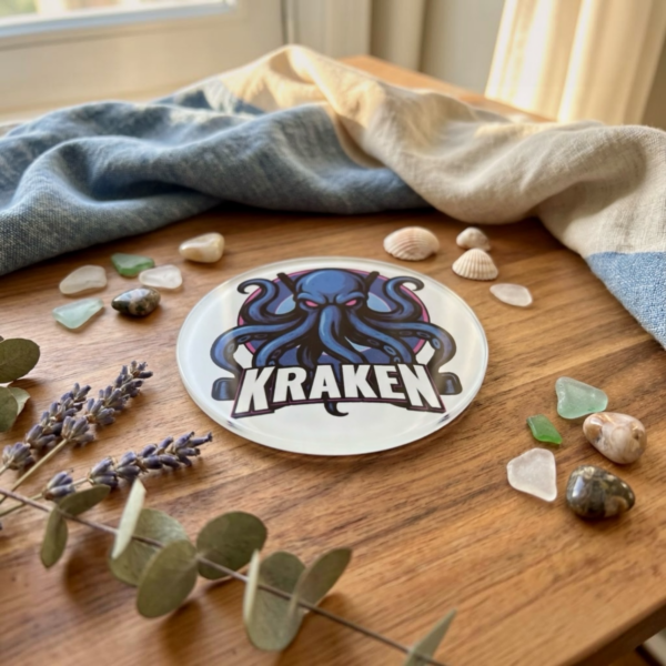 Personalised Round Glass Coaster