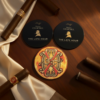 Personalised Round Glass Coaster
