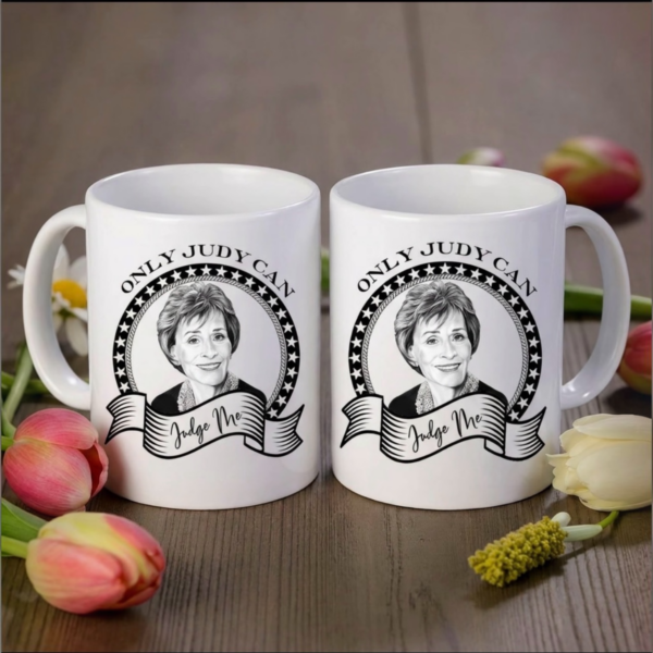 Double Sided Humour Judge Judy Novelty Mug