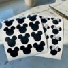 Mickey And Minnie Mouse Disney Vinyl Stickers
