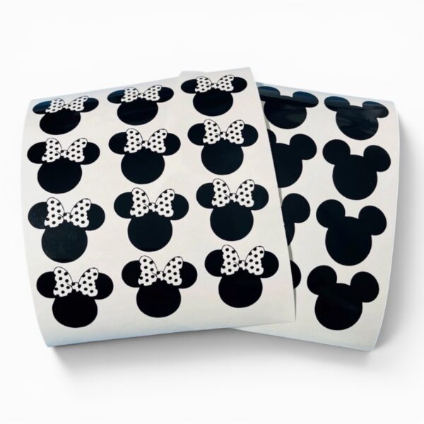 Mickey and Minnie Mouse Vinyl Decal Stickers