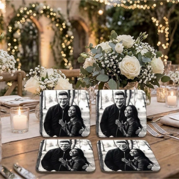 Personalised Photo MDF Coaster