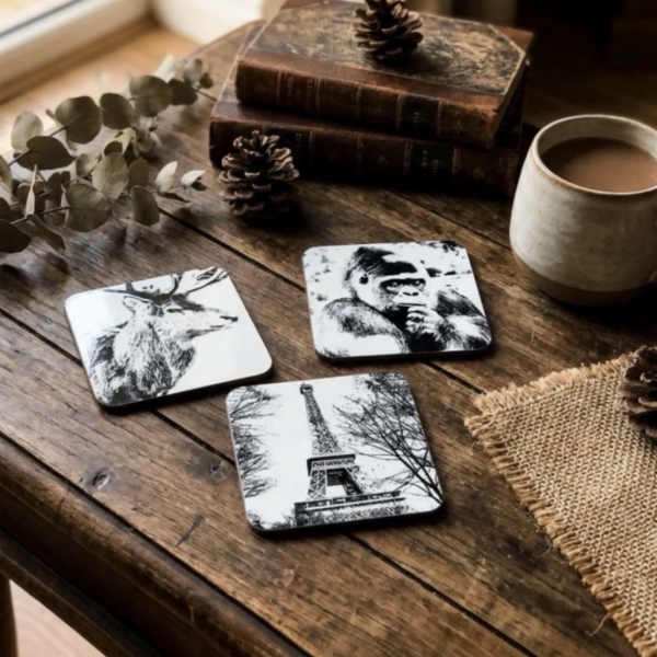 Personalised Graphic MDF Coaster
