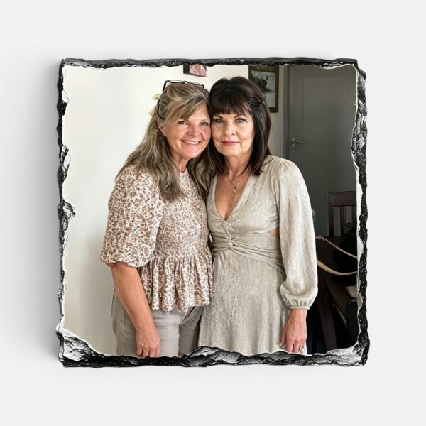 Personalised Slate Coaster With Photo