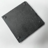 Rear View Of Natural Slate Coaster Showing Protective Rubber Feet