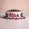 Personalised Ceramic Pet Bowl - Small and Large Size options
