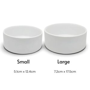 Personalised Ceramic Pet Bowl - Large and Small Size options