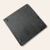 Rear View Of Natural Slate Coaster Showing Protective Rubber Feet