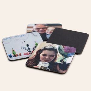 Personalised Neoprene Coaster - Square
