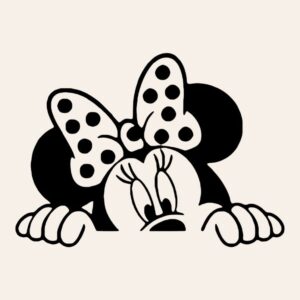 Minnie Mouse Vinyl Decal