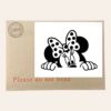 Minnie Mouse Vinyl Decal - Minnie Mouse Postage