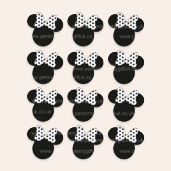 Minnie Mouse Head - Vinyl Decals