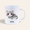 Personalised Kitty Polymer Kids Mug