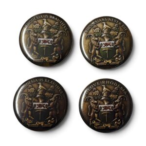 Rhodesian Pin Badge Collection