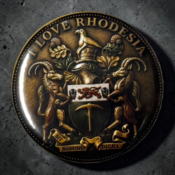 I Love Rhodesia - Heritage Pin Badge