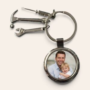 Personalised-tools-keyring-photo
