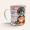 Personalised Turtle Polymer Mug - Turtle Side