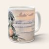 Personalised Turtle Polymer Mug - Front View